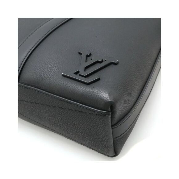 Pre Loved Gucci Louis Vuitton Keepall Bandouliere 45 Travel Duffle Bag Black - Picture 3 of 8